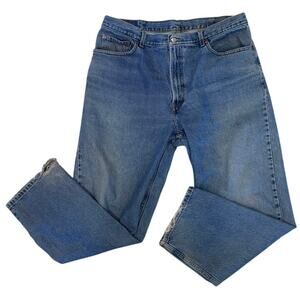 Mens Levis 560 Loose Fit Jeans 40 Blue Denim 40x32 Straight Leg Strauss & CO